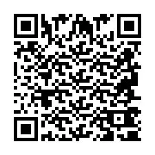 Kode QR untuk nomor Telepon +2694740129