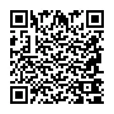 QR-code voor telefoonnummer +2694740135