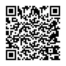 Código QR para número de teléfono +2694740149