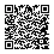 QR-code voor telefoonnummer +2694740163