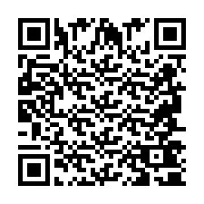 Codice QR per il numero di telefono +2694740179