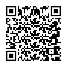 Kod QR dla numeru telefonu +2694740180