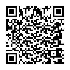 Kod QR dla numeru telefonu +2694740184