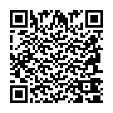 QR-код для номера телефона +2694740190