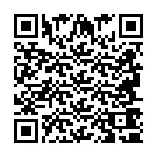 QR kód a telefonszámhoz +2694740196