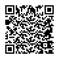 Código QR para número de teléfono +2694740197