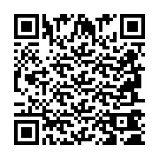 QR-код для номера телефона +2694740204