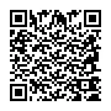 Código QR para número de teléfono +2694740210