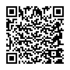 QR Code pour le numéro de téléphone +2694740211