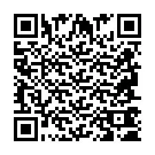 Kod QR dla numeru telefonu +2694740219