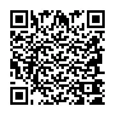 Código QR para número de teléfono +2694740224