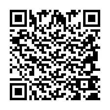 QR Code pour le numéro de téléphone +2694740230