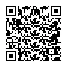 QR Code สำหรับหมายเลขโทรศัพท์ +2694740247