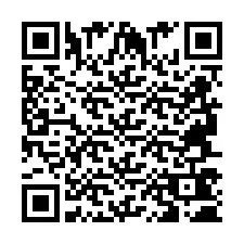 QR Code pour le numéro de téléphone +2694740253