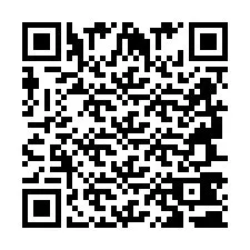 QR код за телефонен номер +2694740390