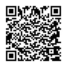 QR Code pour le numéro de téléphone +2694740391