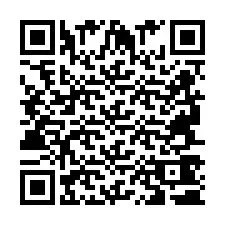 Código QR para número de telefone +2694740393