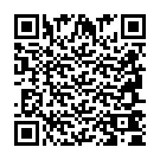 QR код за телефонен номер +2694740430