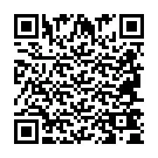 QR-Code für Telefonnummer +2694740463