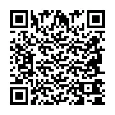 Código QR para número de teléfono +2694740516