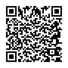 Código QR para número de teléfono +2694740520