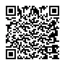 Código QR para número de teléfono +2694740584