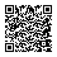 Código QR para número de telefone +2694740595