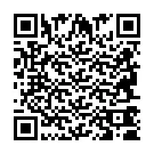 Kode QR untuk nomor Telepon +2694740602