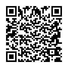 QR-Code für Telefonnummer +2694740625