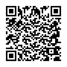 Código QR para número de telefone +2694740630