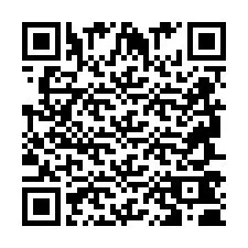 QR код за телефонен номер +2694740631