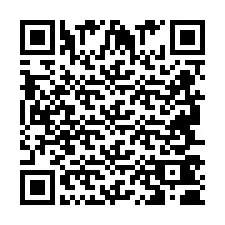 QR Code สำหรับหมายเลขโทรศัพท์ +2694740636