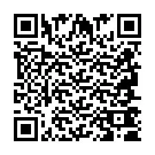 Codice QR per il numero di telefono +2694740638