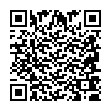 QR kód a telefonszámhoz +2694740659