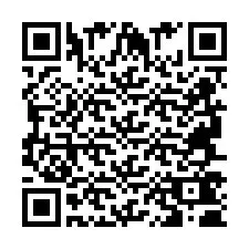 QR-код для номера телефона +2694740663