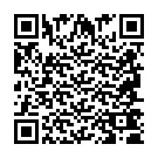 QR-code voor telefoonnummer +2694740669