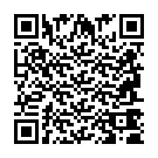 Codice QR per il numero di telefono +2694740685