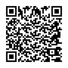 QR-код для номера телефона +2694740709