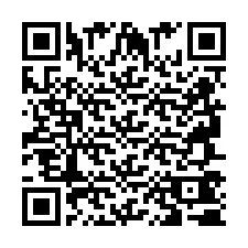 QR Code pour le numéro de téléphone +2694740720