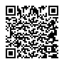 QR Code pour le numéro de téléphone +2694740723