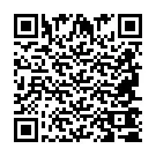 QR Code pour le numéro de téléphone +2694740737