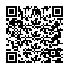 QR Code pour le numéro de téléphone +2694740741