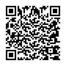 QR Code for Phone number +2694740744