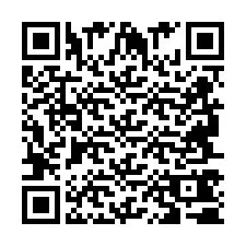 QR-koodi puhelinnumerolle +2694740746