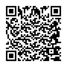 QR Code for Phone number +2694740752