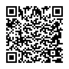 QR Code pour le numéro de téléphone +2694740765