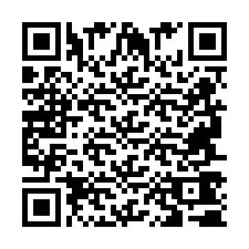 QR-code voor telefoonnummer +2694740797