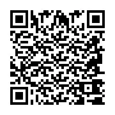 QR-Code für Telefonnummer +2694740799