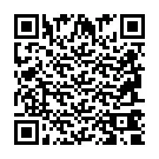 QR-code voor telefoonnummer +2694740801