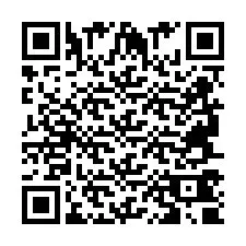 QR-code voor telefoonnummer +2694740813